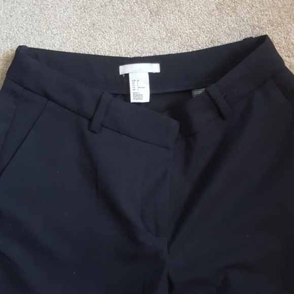 Navy H&M Skinny Dress Pants - Picture 3 of 3